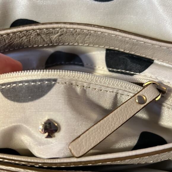 KATE SPADE New York Turn Lock Flap Leather Shoulder Bag - Picture 12 of 12